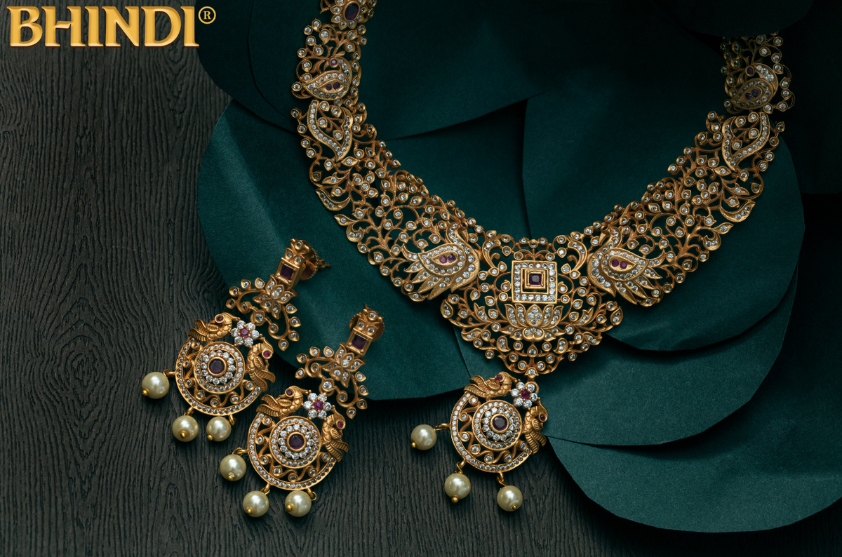 Golden Glamour - The Ultimate Guide to Necklace and Earring Sets