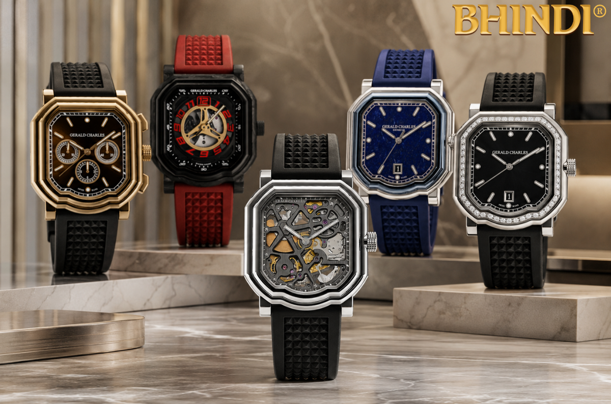 Gerald Charles Dress Watches That Showcase Distinctive Swiss Design