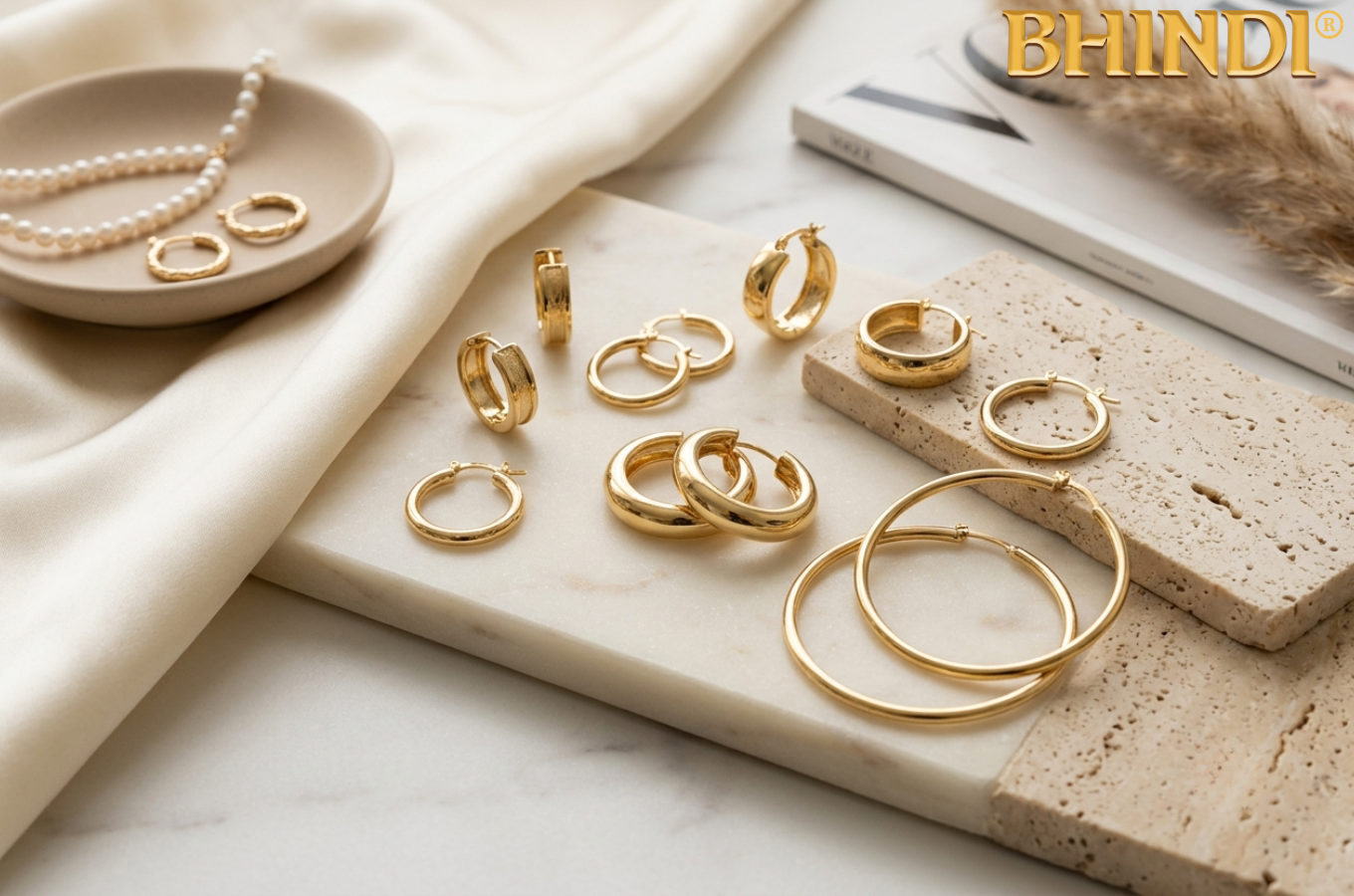 Gold Hoop Earrings That Suit Every Face Shape and Outfit
