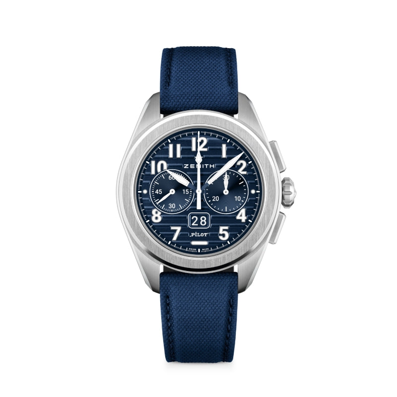 ZENITH Pilot Big Date Flyback