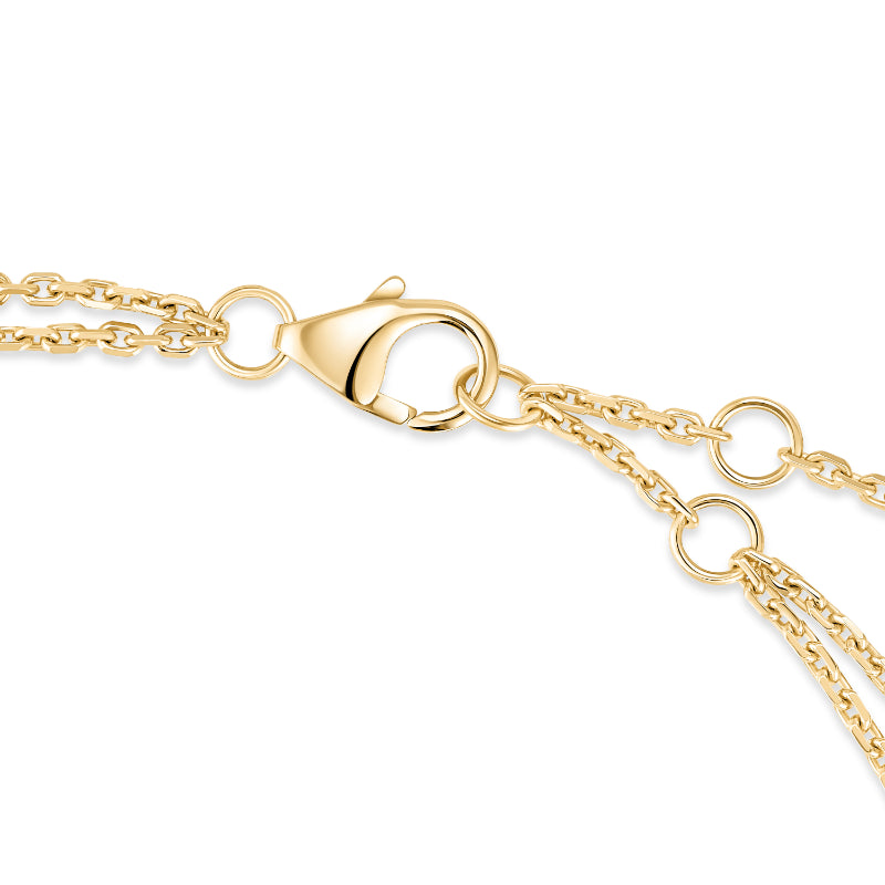 18K Yellow Gold Diamond Move Classique Bracelet