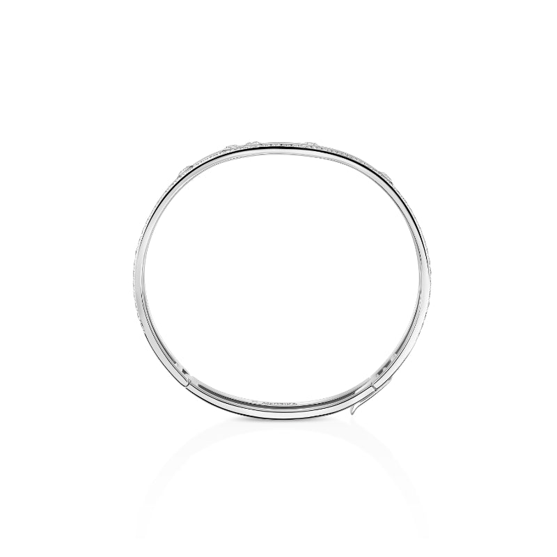 18K White Gold Diamond Move Romane Bracelet