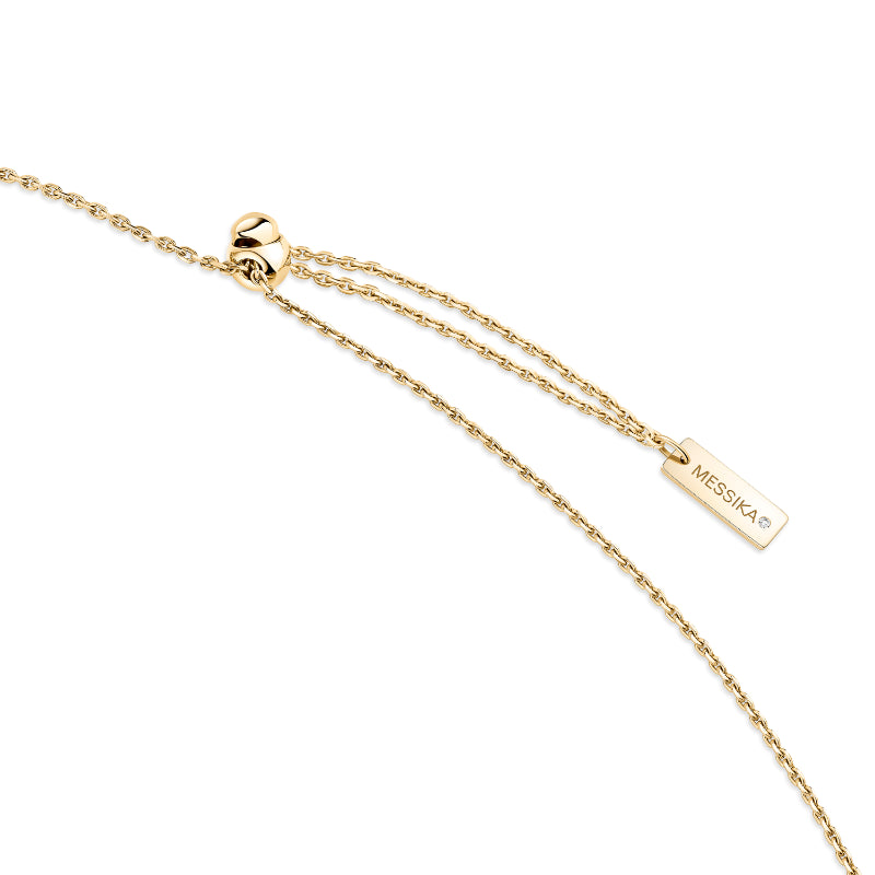 18K Yellow Gold Diamond Move 10th Necklace