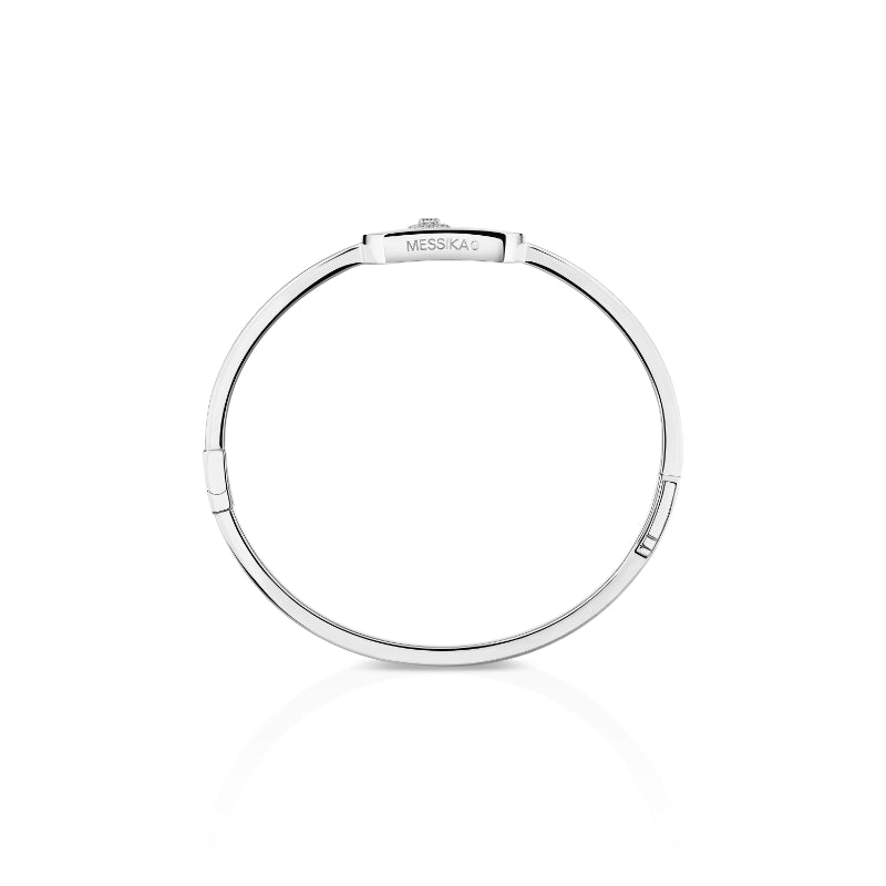 18K White Gold Diamond So Move Bracelet