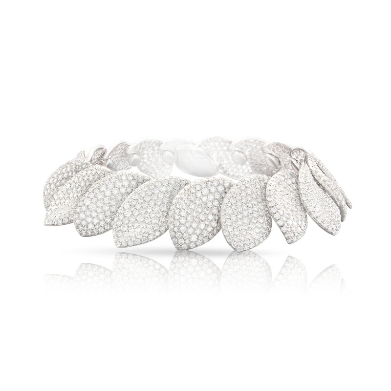 Aleluiá Bracelet in 18K White Gold with White Diamonds.