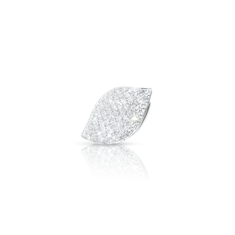Aleluiá Ear Cuff in 18K White Gold with White Diamonds.