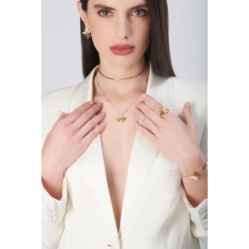 Ghirlanda Necklace in 18K Rose Gold.