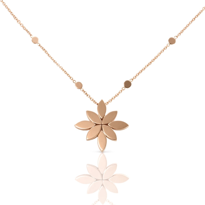 Ghirlanda Necklace in 18K Rose Gold.