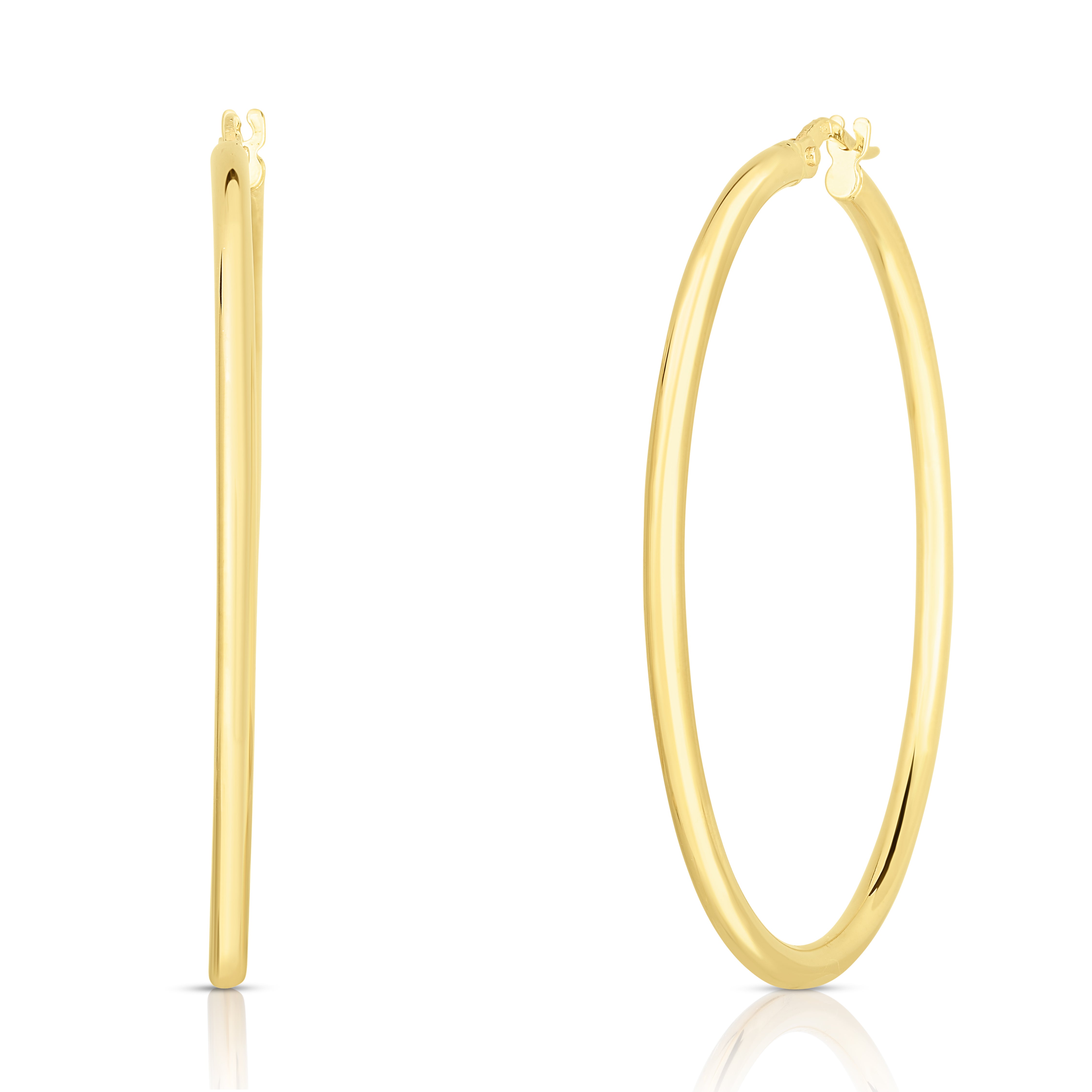 18K YELLOW GOLD THE PERFECT HOOP® LARGE EARRINGS