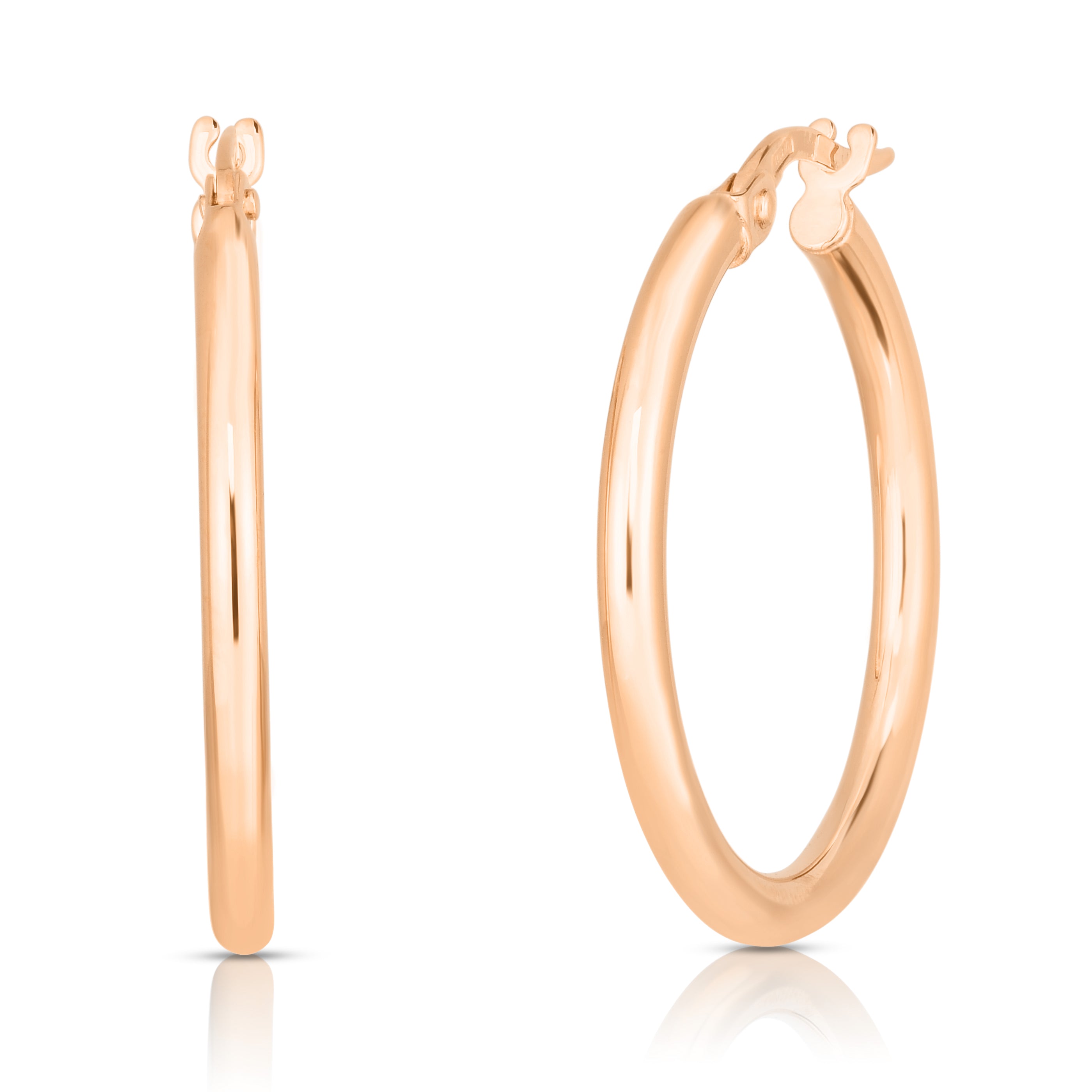 18K ROSE GOLD THE PERFECT HOOP® SMALL EARRINGS