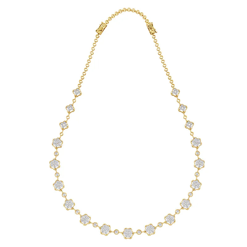 Sparkling Symphony of Elegance - Necklace Set