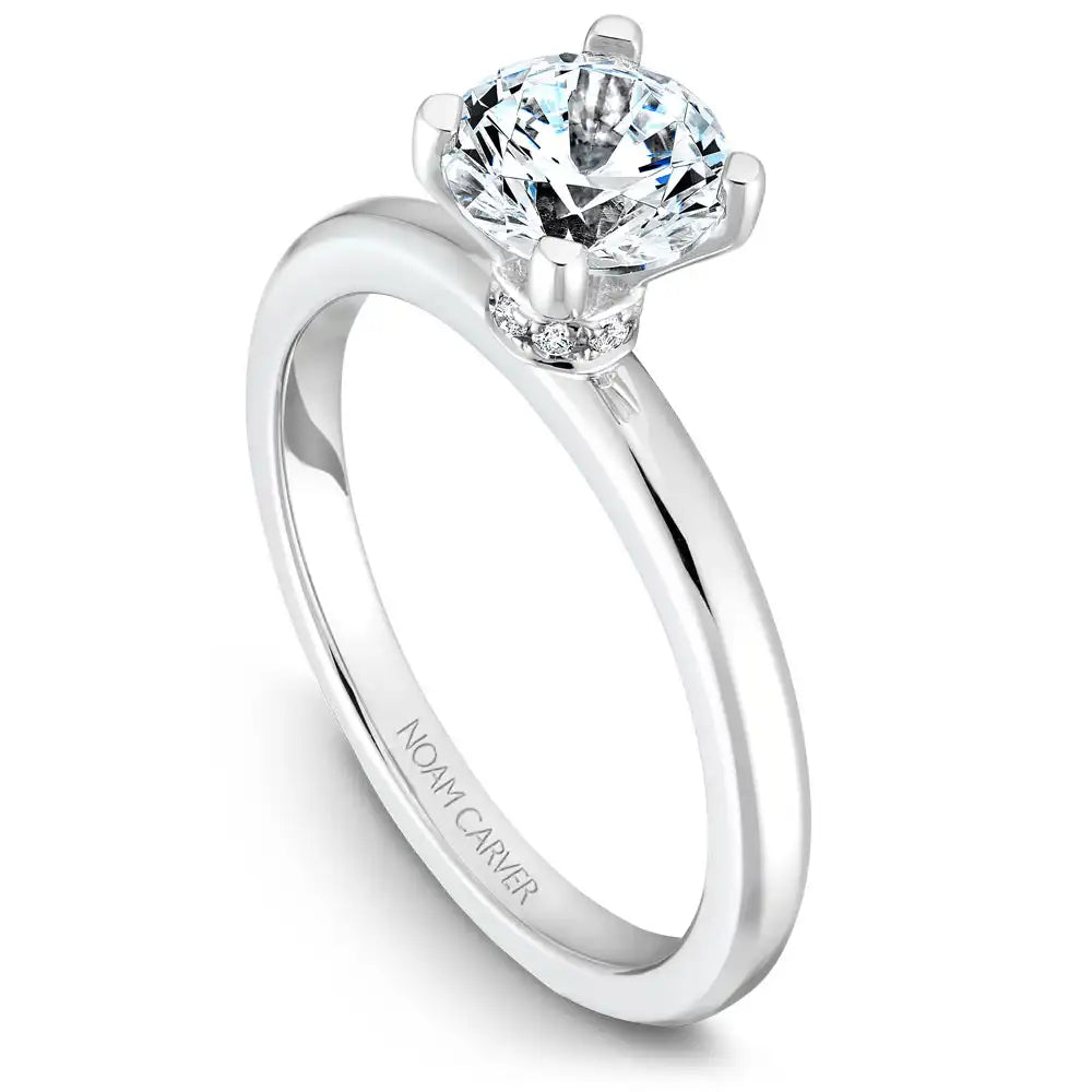 Noam Carver Semi Mount Engagement Ring