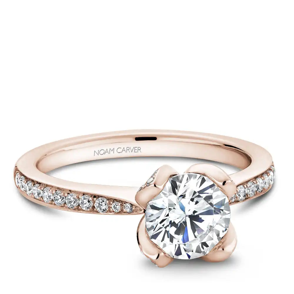 Noam Carver Semi Mount Engagement Ring