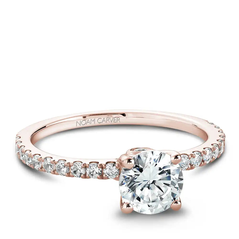 Noam Carver Semi Mount Engagement Ring