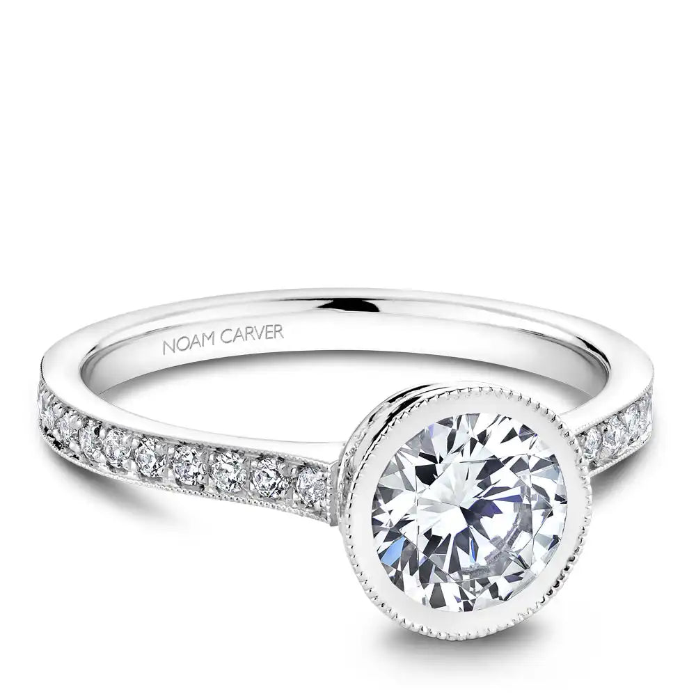 Noam Carver Semi Mount Engagement Ring