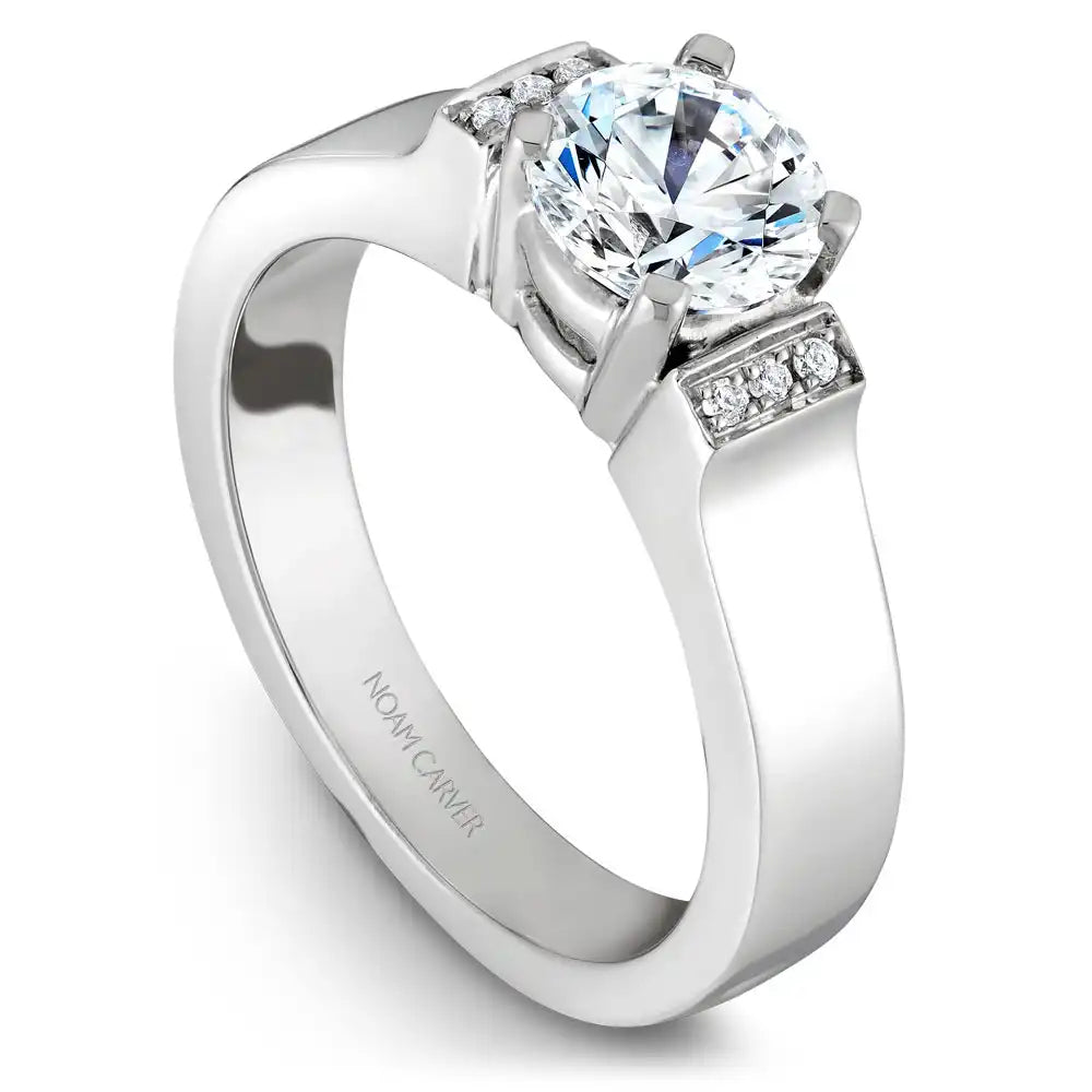 Noam Carver Semi Mount Engagement Ring