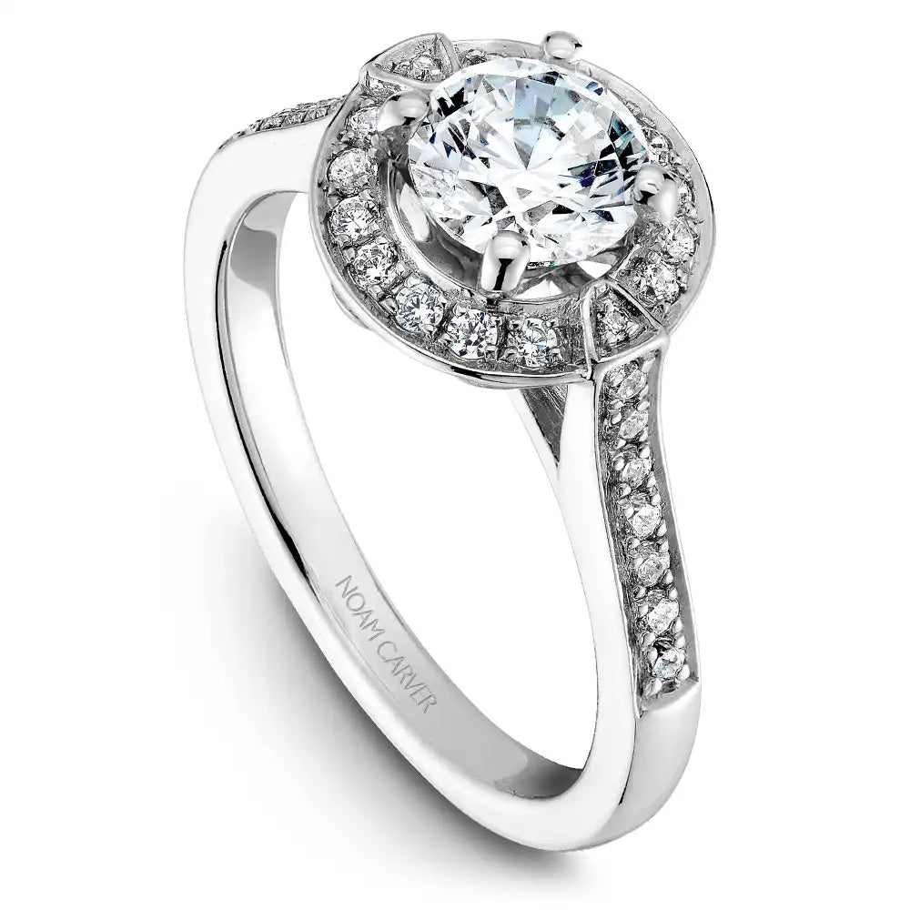 Noam Carver Semi Mount Engagement Ring