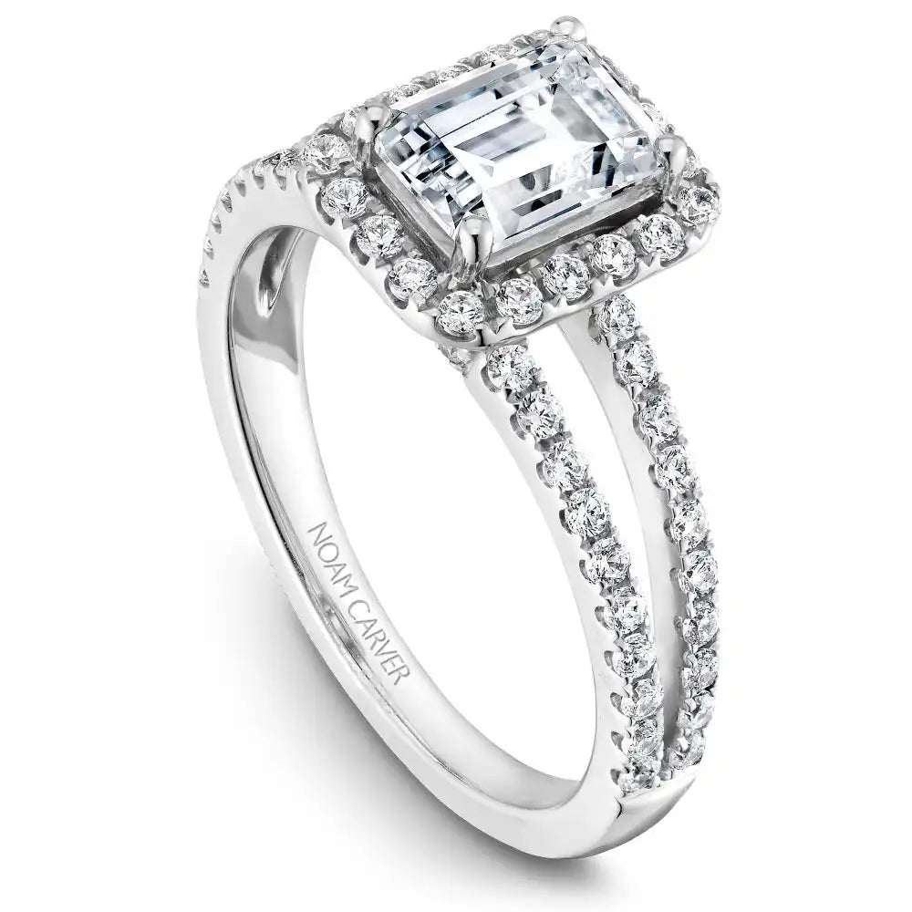 Noam Carver Semi Mount Engagement Ring
