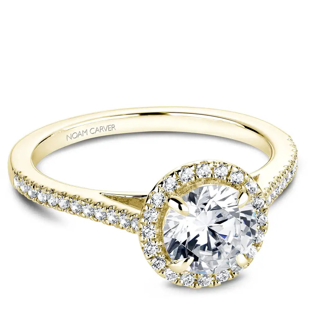 Noam Carver Semi Mount Engagement Ring