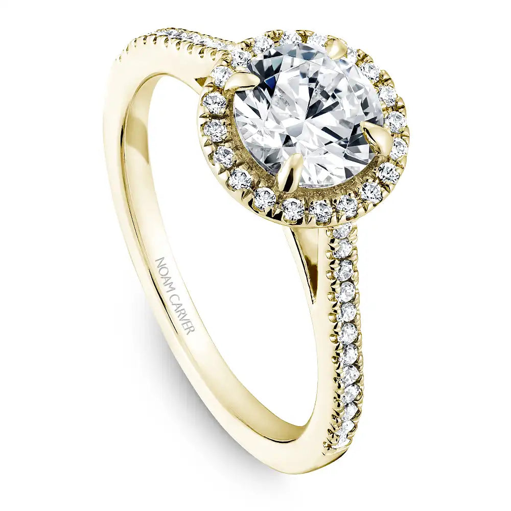 Noam Carver Semi Mount Engagement Ring