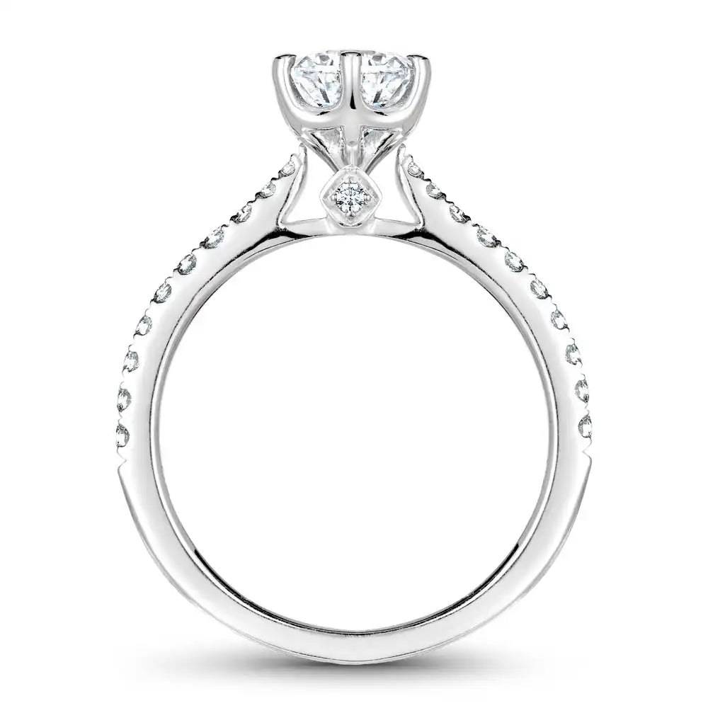 Noam Carver Semi Mount Engagement Ring