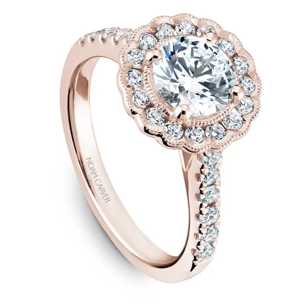 Noam Carver Semi Mount Engagement Ring