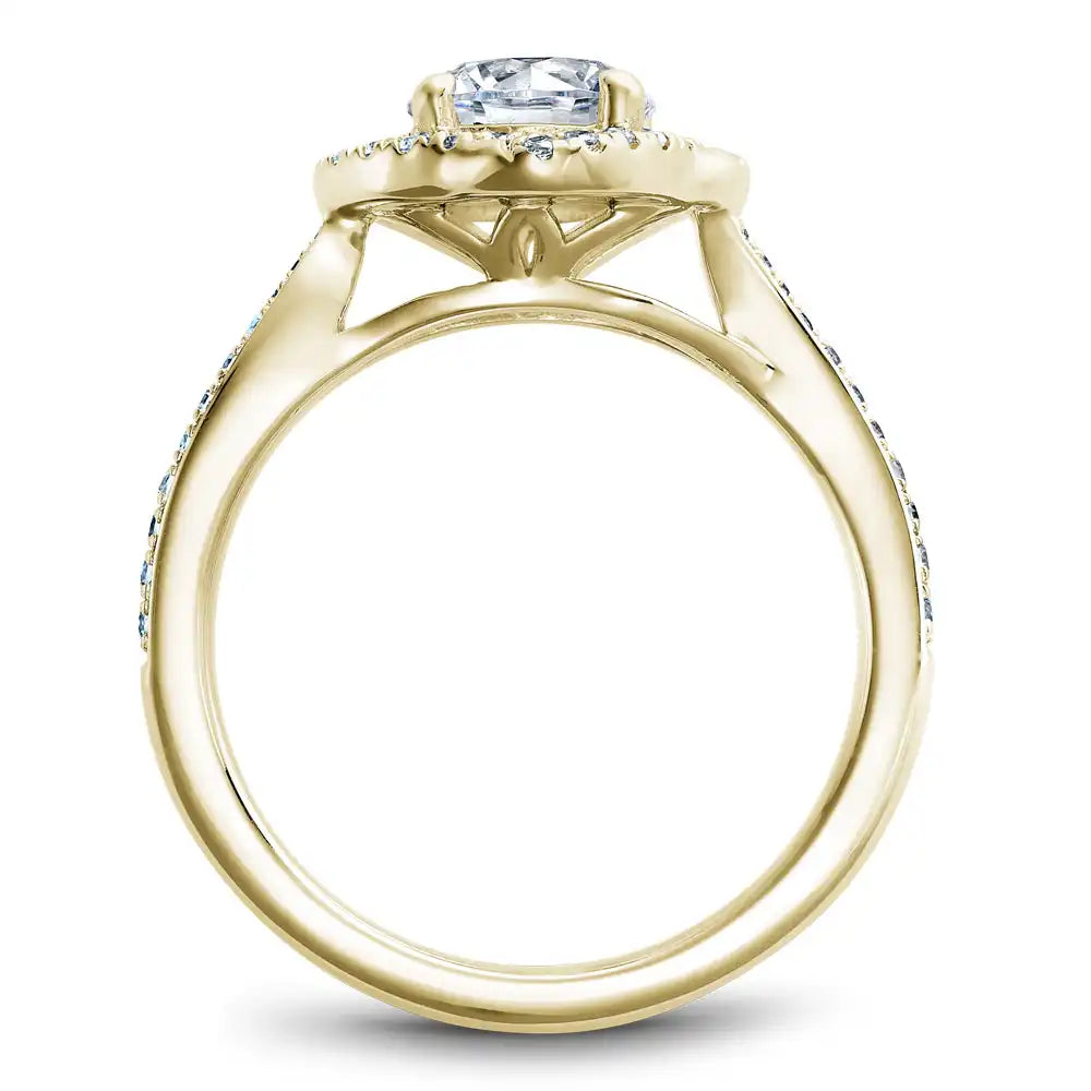 Noam Carver Semi Mount Engagement Ring
