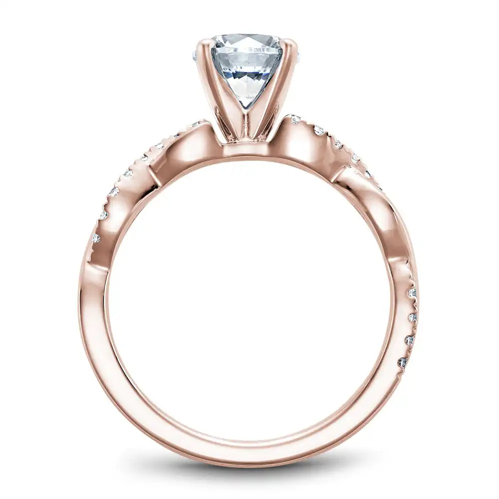 Noam Carver Semi Mount Engagement Ring