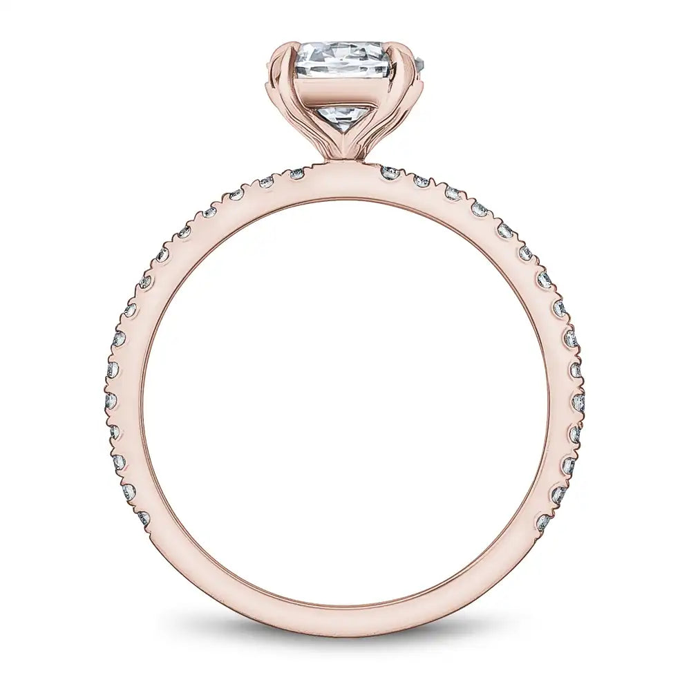 Noam Carver Semi Mount Engagement Ring