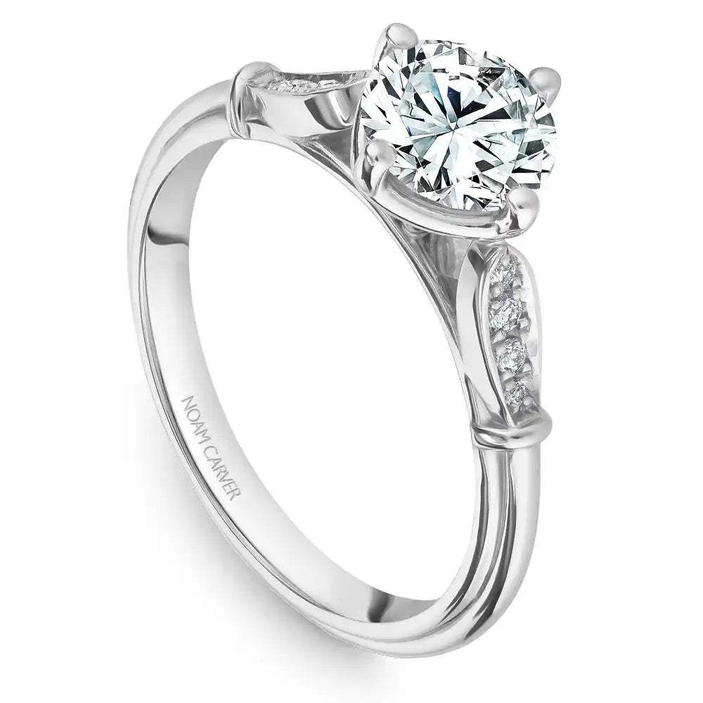 Noam Carver Semi Mount Engagement Ring