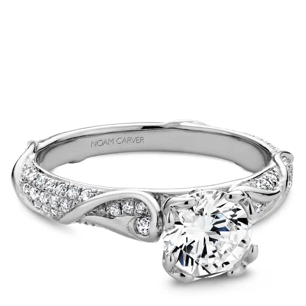 Noam Carver Semi Mount Engagement Ring