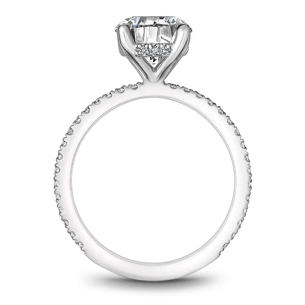 Noam Carver Semi Mount Engagement Ring