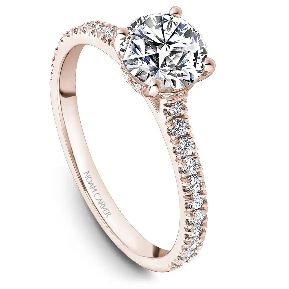 Noam Carver Semi Mount Engagement Ring
