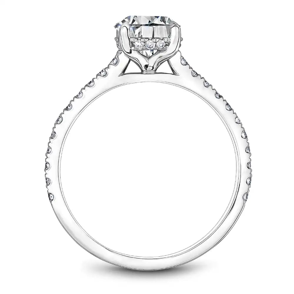 Noam Carver Semi Mount Engagement Ring