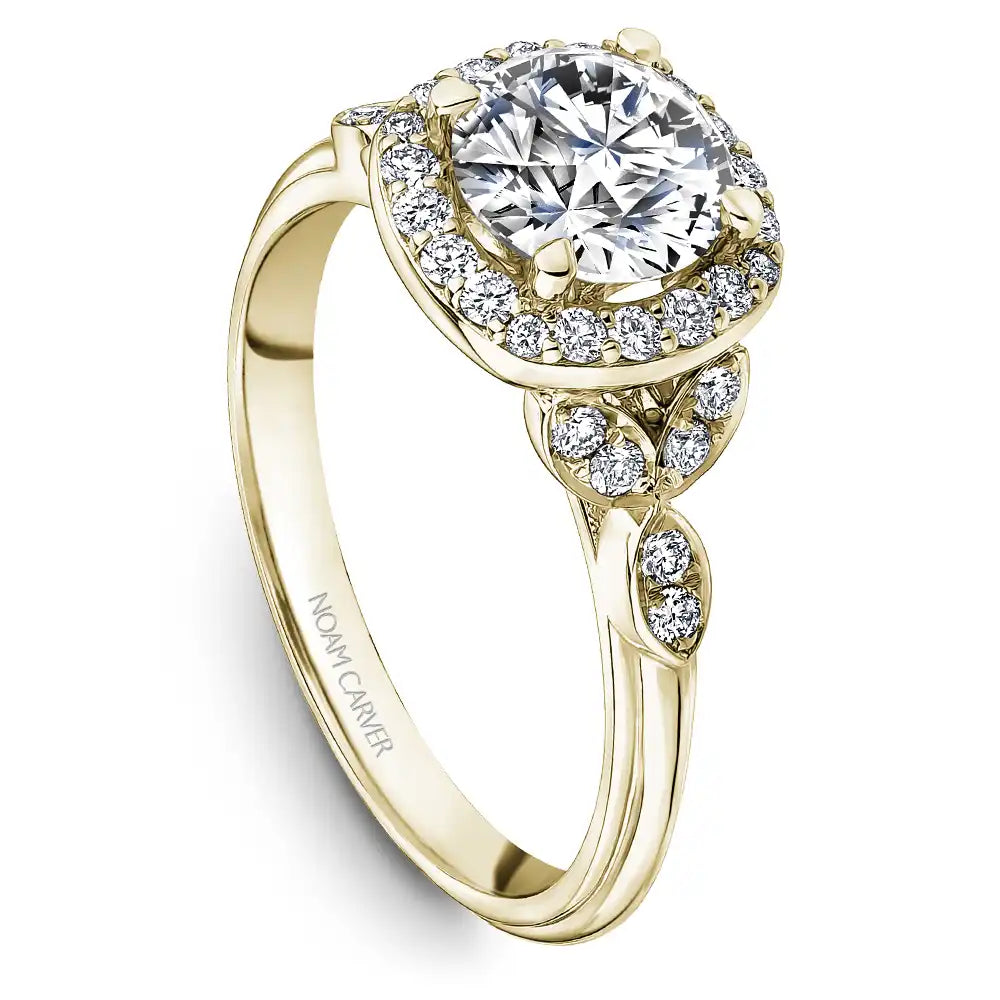 Noam Carver Semi Mount Engagement Ring