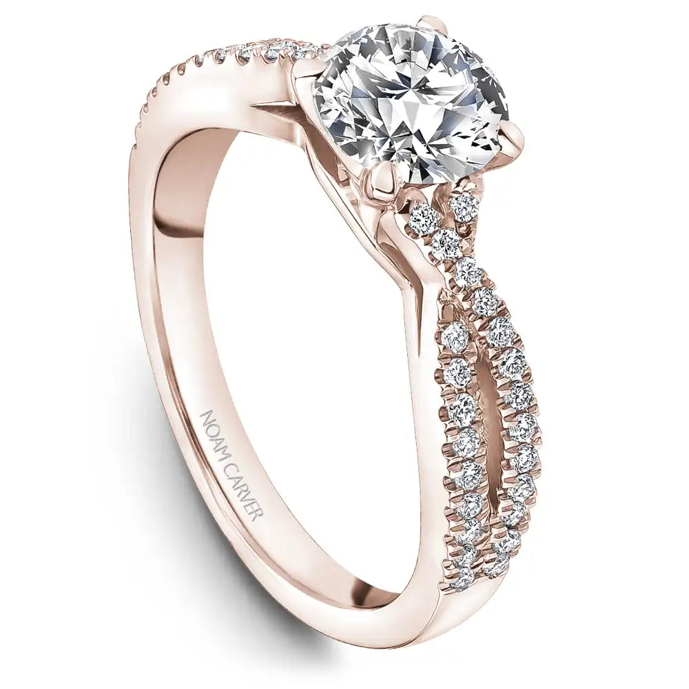 Noam Carver Semi Mount Engagement Ring