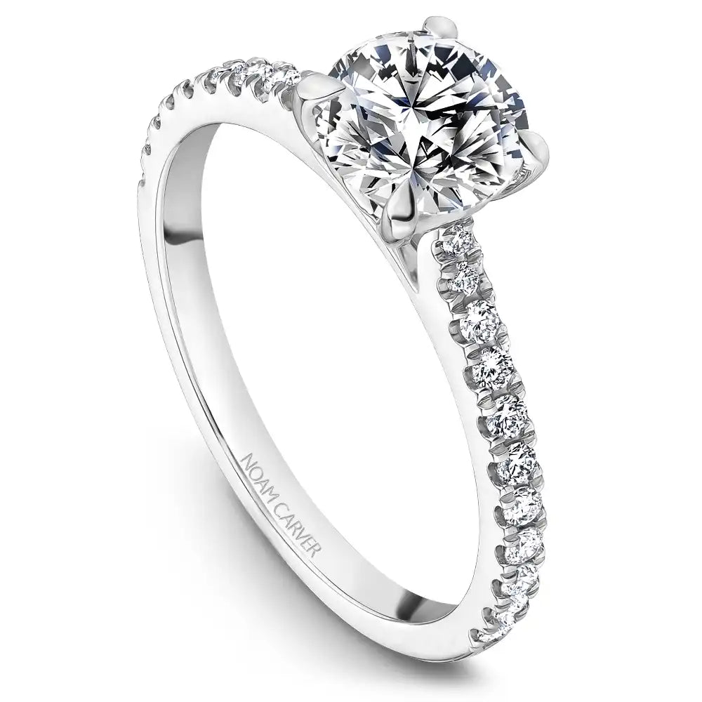 Noam Carver Semi Mount Engagement Ring