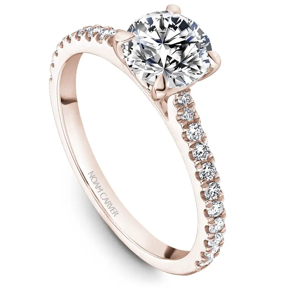 Noam Carver Semi Mount Engagement Ring