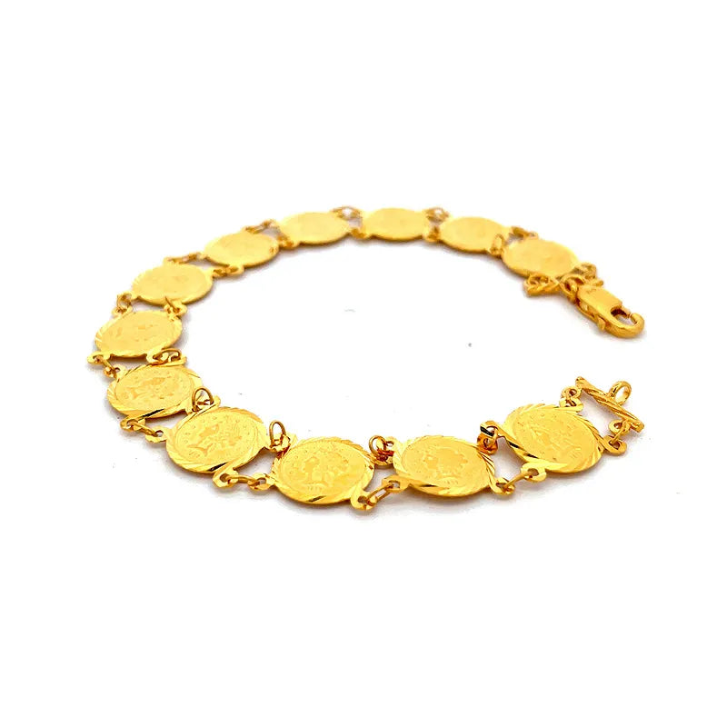 22K Gold Bracelet Size - 8 inch