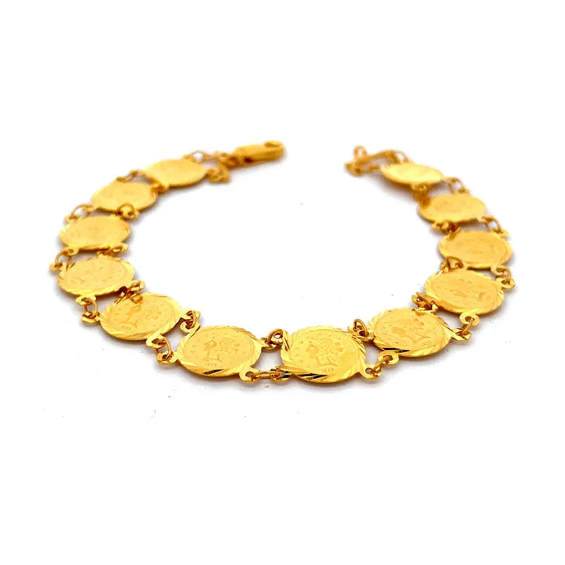 22K Gold Bracelet Size - 8 inch