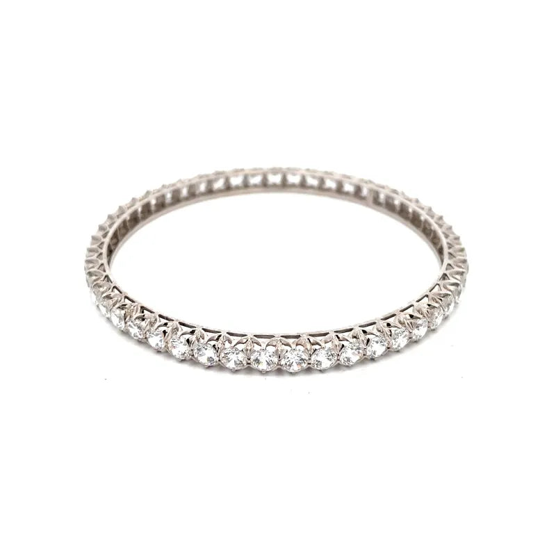 Elegant Kada bangles with CZ - Set of 2, Size 2.6