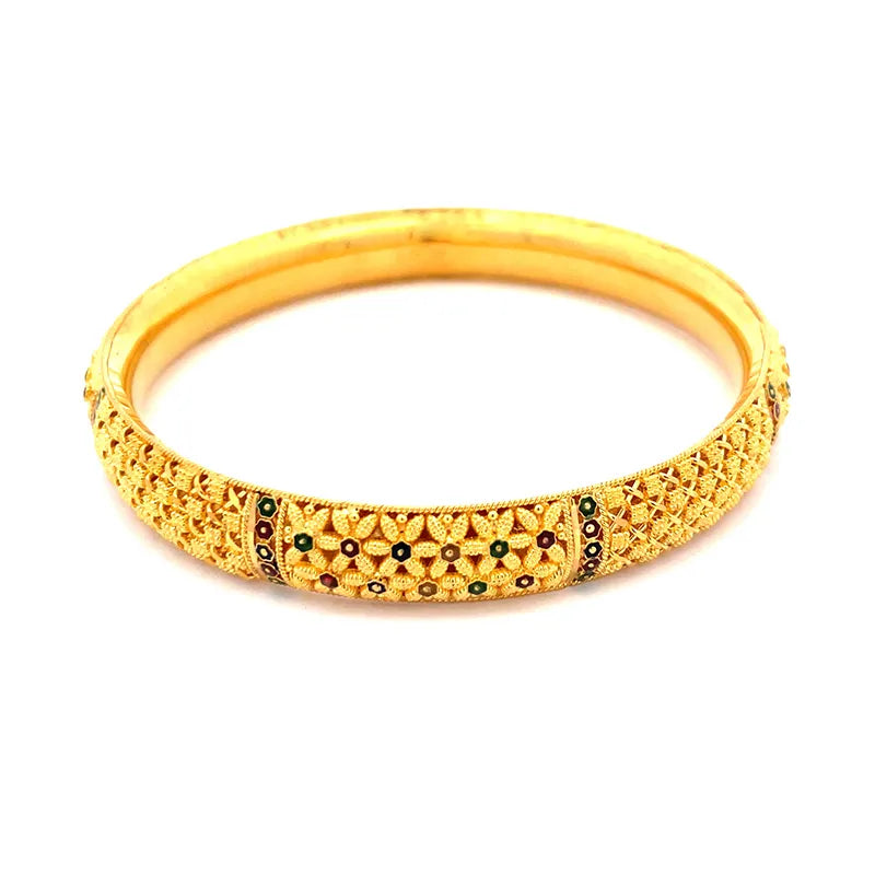 22K Gold Bangle Set of 2