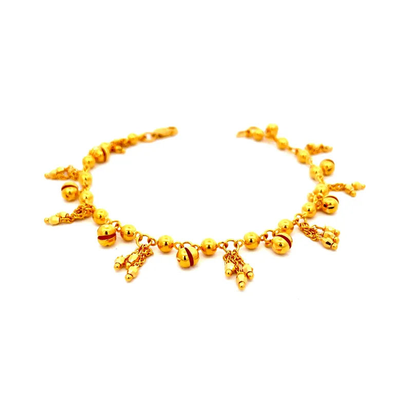 22K Gold Bracelet Size - 7.5 inch