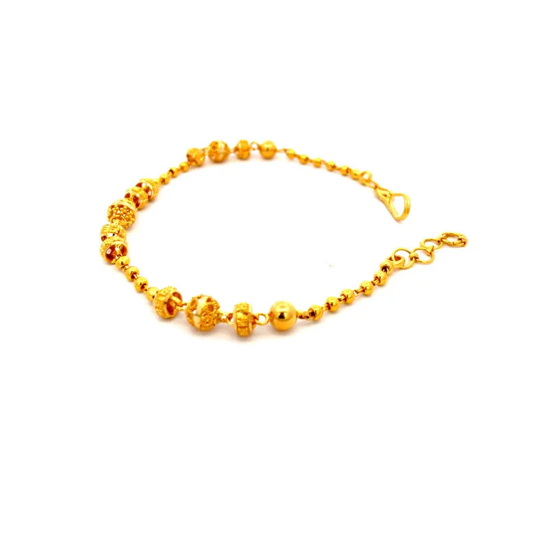 22K Gold Bracelet Size - Size 8.5 inch