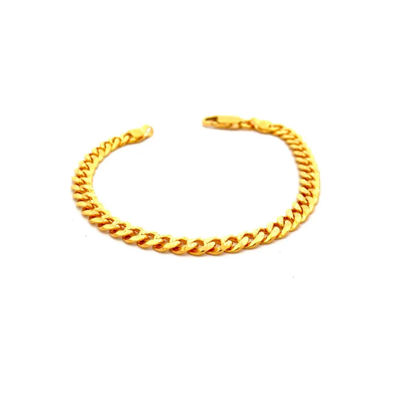 22K Gold Bracelet Size - 6 inch