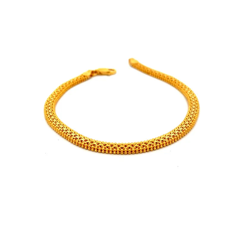 22K Gold Bracelet Size - 7.5 inch