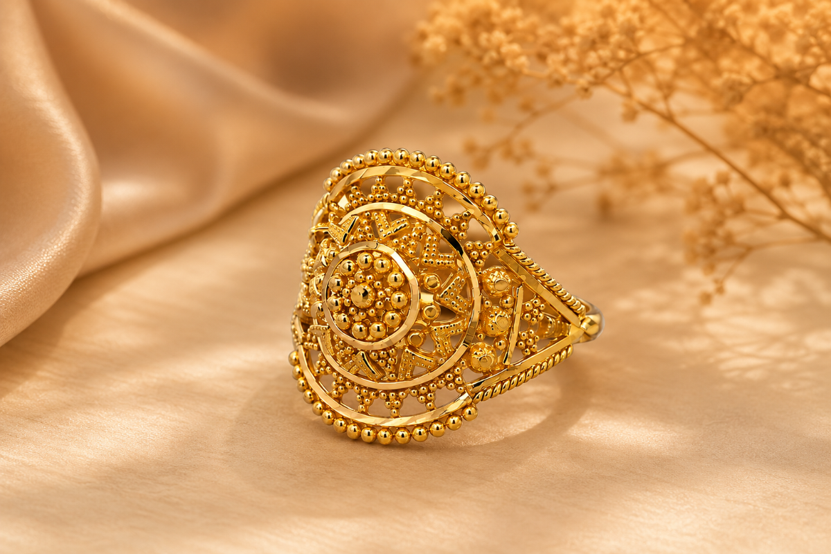 Gold Fashion Rings