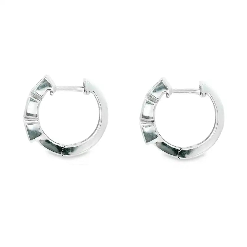 18K Gold Diamond Earrings