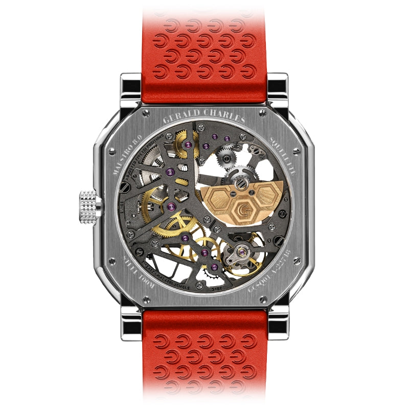 Maestro 8.0 Squelette Gem-set - Coral Red