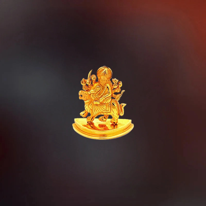 Devi Maa Gold Statue |Sherawali MATA Rani | Spiritual Puja Vastu